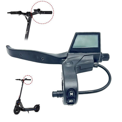 Maneta de freno izquierda con display Bogist Urbetter M6, Ecoxtrem Bison, B-Mov freestyle 5