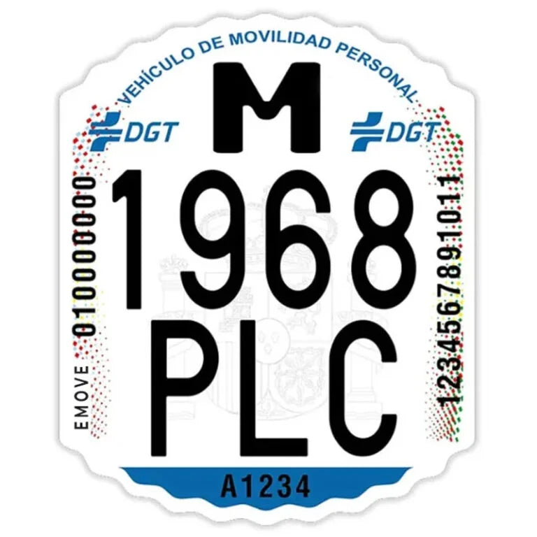 Matrícula patinete eléctrico 2026 DGT homologada