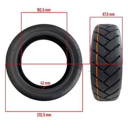 Rueda cubierta 60/70-6,5 Tubeless Cityroad para Xiaomi 5/mi4 (2gen)