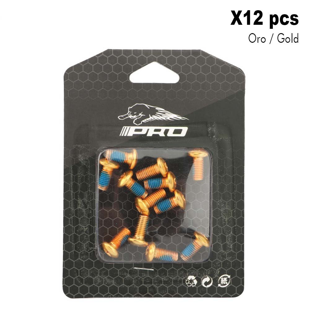 Tornillos de disco amarillo (Pack 12 unidades) Pack 12 uds