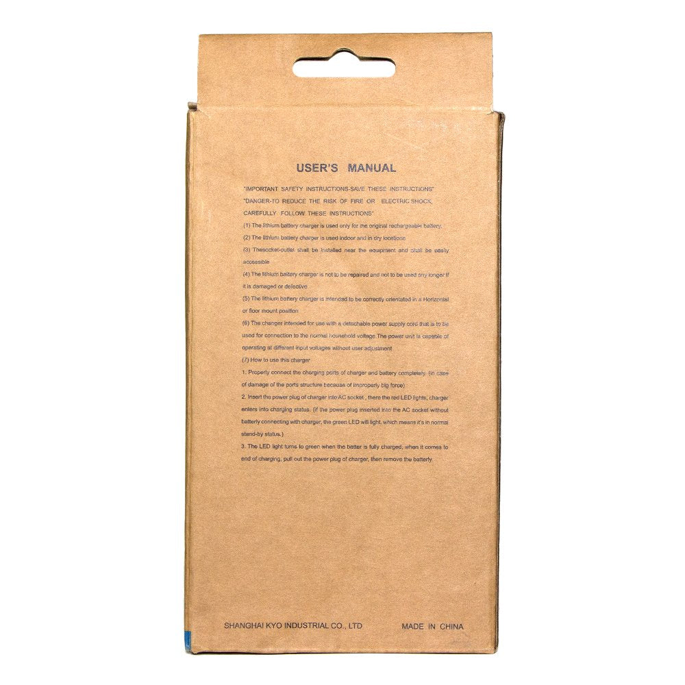 Cargador premium 54,6V 2A (conector 3 Pines GX16)
