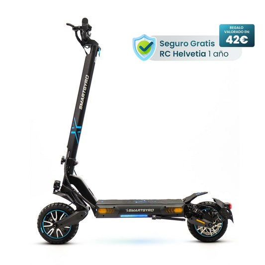 Patinete eléctrico SmartGyro CROSSOVER DUAL MAX 2
