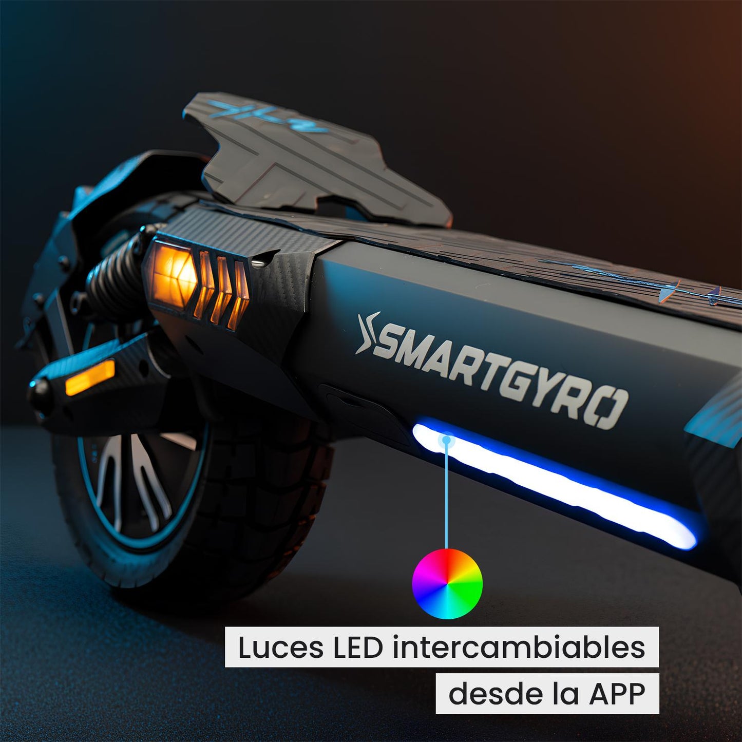 Patinete eléctrico SmartGyro CROSSOVER DUAL MAX 2