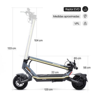 Patinete RAPTOR EVO
