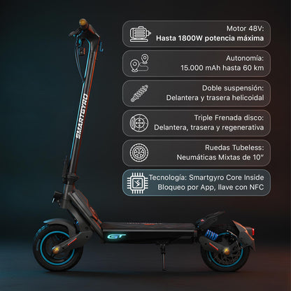 Patinete ROCKWAY GT