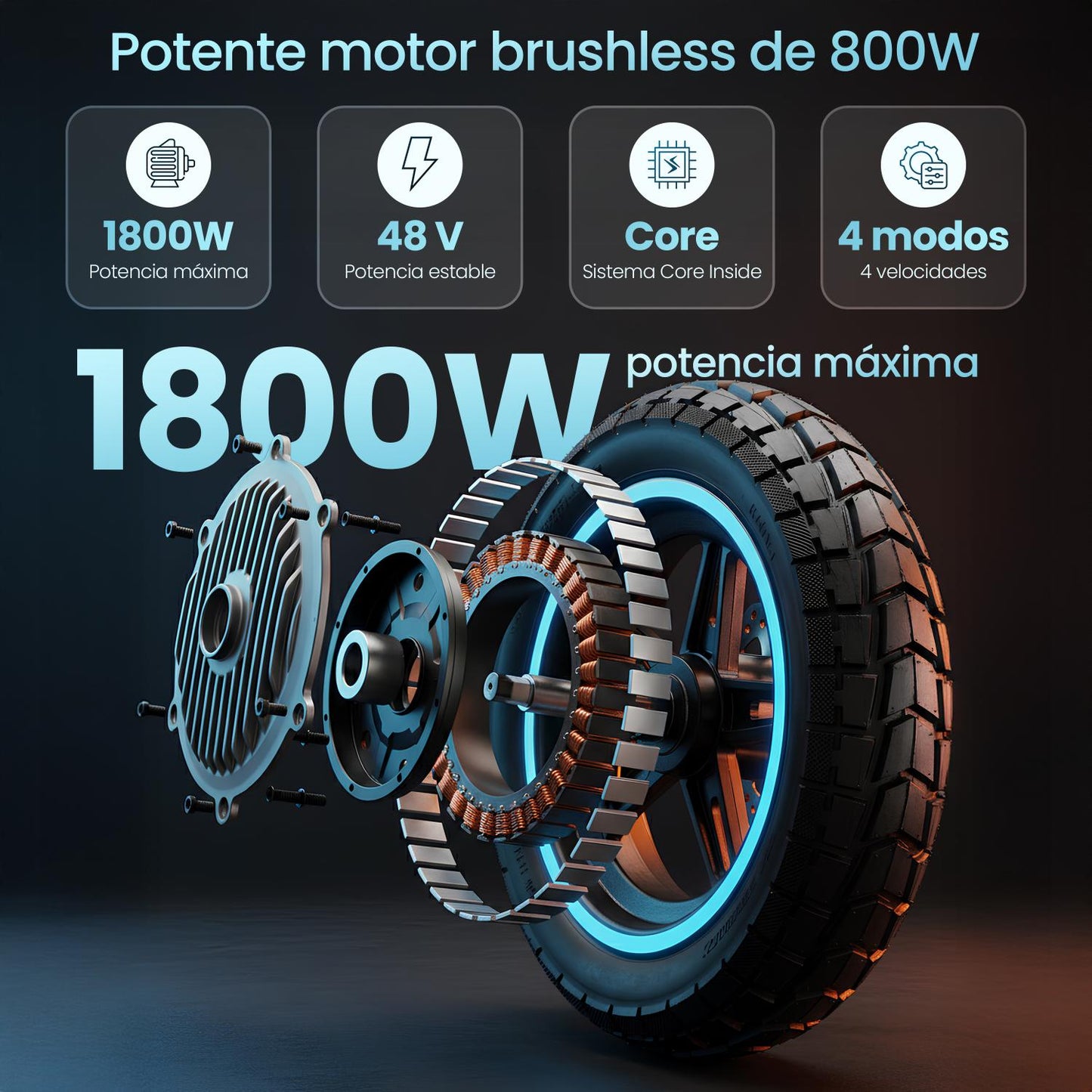 Patinete ROCKWAY GT