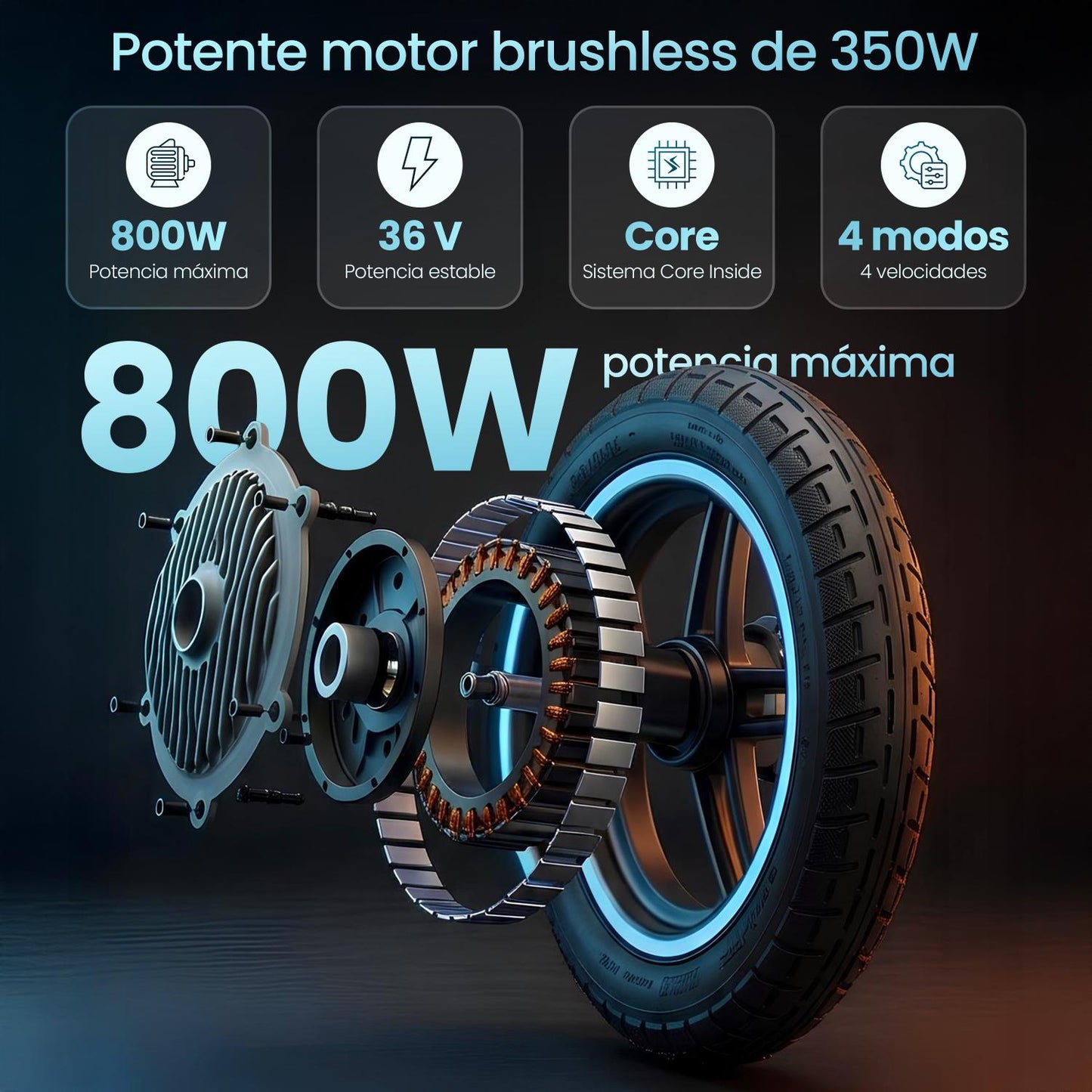 Patinete smartGyro Z-One 2 Gray Certificado + Matrícula + Alarma + Candado