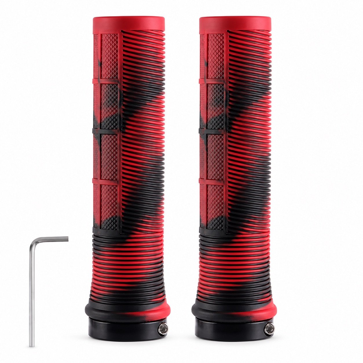 Puño Para Patinete eléctrico y Bicicleta Color Rojo