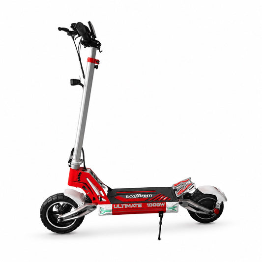 Patinete Ecoxtrem M41 Tank DGT 2026 - Rojo y Verde