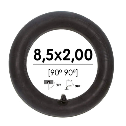 Cámara de aire 8,5x2-156 (válvula 90º 90º)