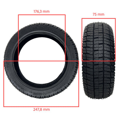 Rueda cubierta 10,5x2,75-7 Tubeless