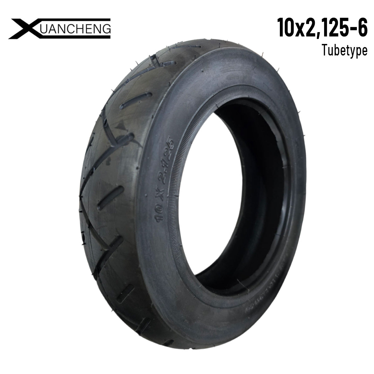 Rueda cubierta 10x2,125-6 Tubetype