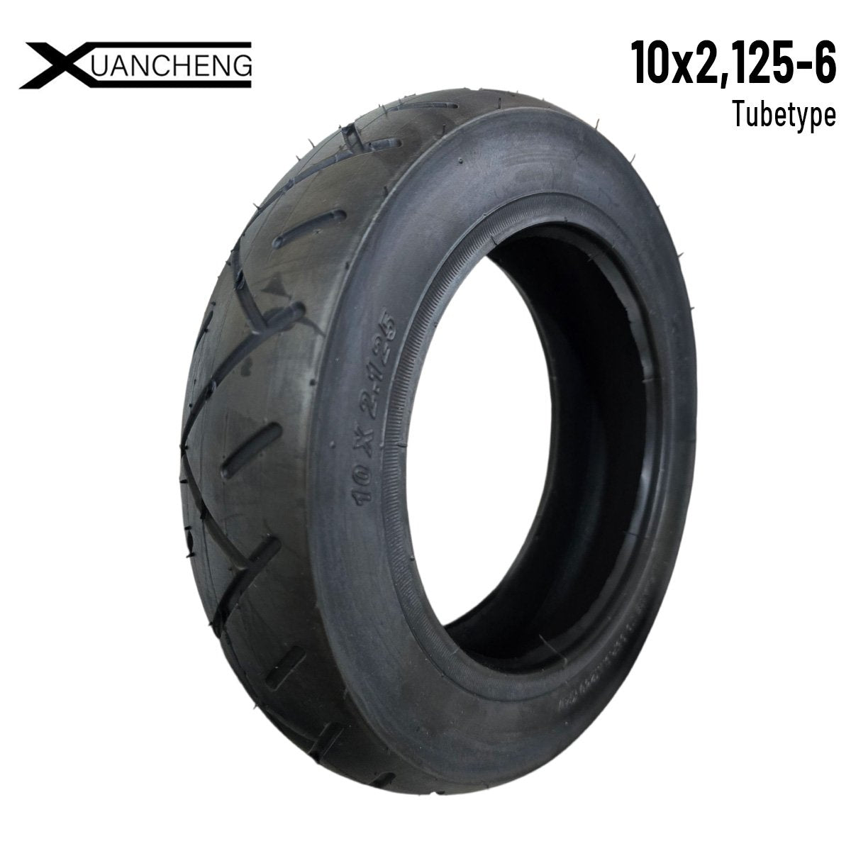 Rueda cubierta 10x2,125-6 Tubetype