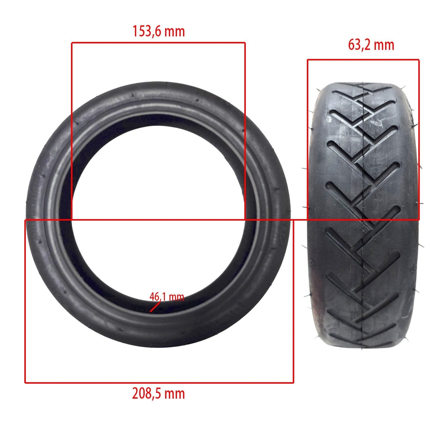 Rueda 8,5x2-6.1 CST + Cámara de aire / (MEGA DESCUENTO)
