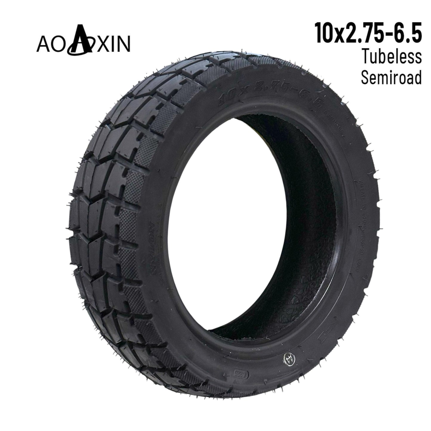 Rueda cubierta semi-todoterreno 10x2,75-6,5 Tubeless
