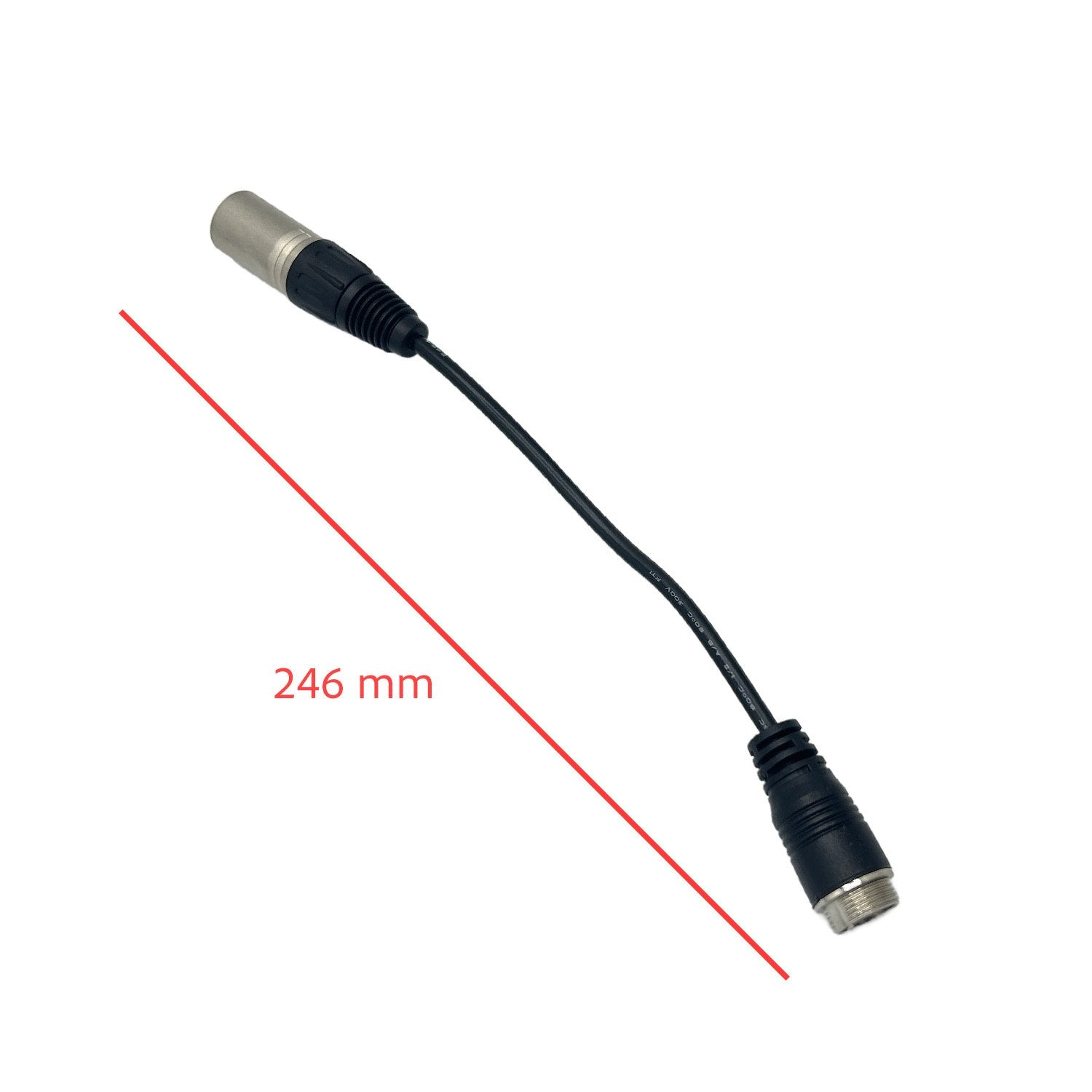 Cable convertidor GX16 a XLR de 4 pines