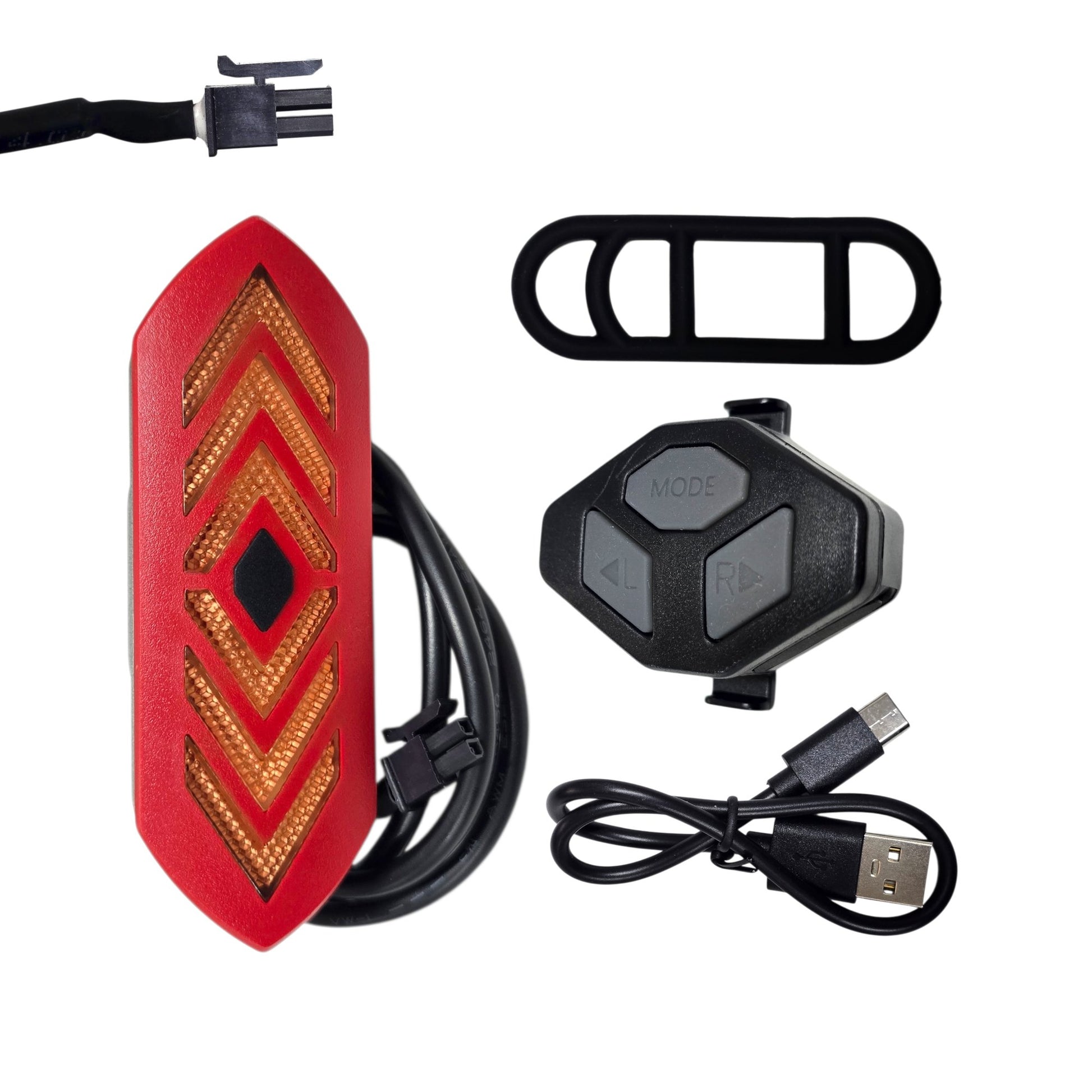 Luz Intermitencia Guardabarro Trasero Para Patinete Xiaomi Ultra