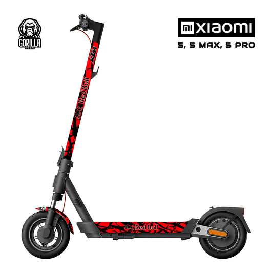 Vinilos patinete Xiaomi KTM Red para Xiaomi 5 / 5 PRO / 5 MAX / 4 PRO 2 GEN