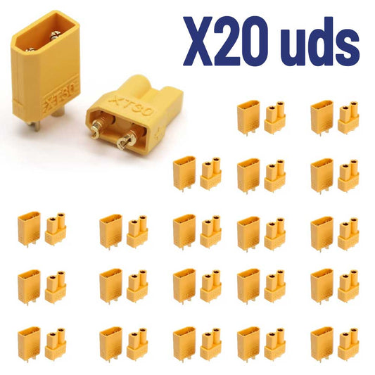 Conector XT30 (Pack de 20 pares)